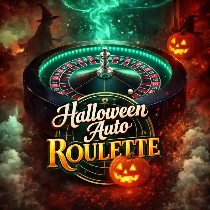 Halloween Auto Roulette casino game interface